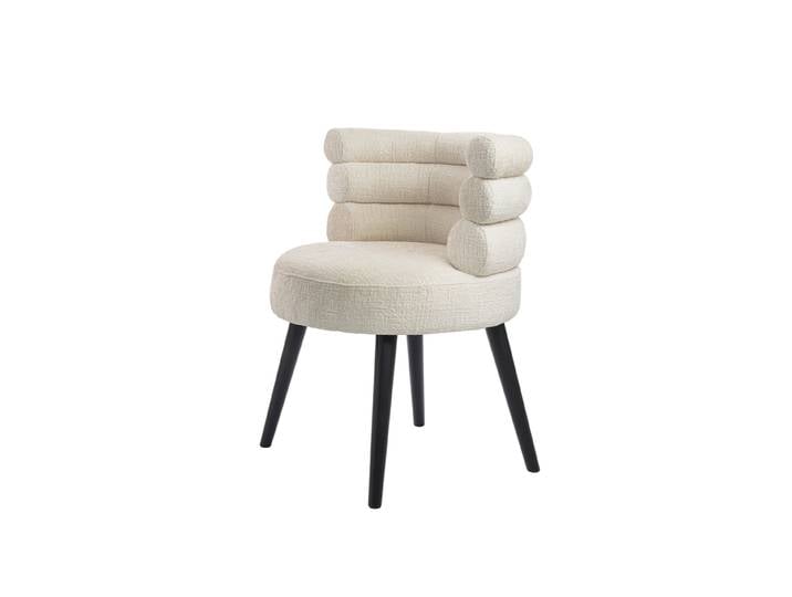 Cooper Esszimmerstuhl – Helltaupefarbenes Chenille