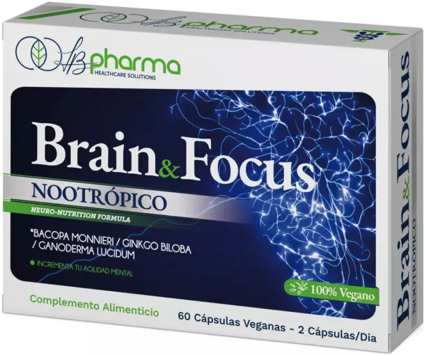 Lb Pharma Brain&Focus; 60 Capsules