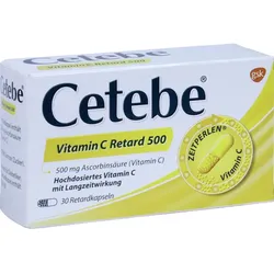 Cetebe Vitamin C Retard 500 30 ST