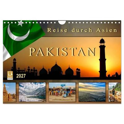 Reise durch Asien - Pakistan (Wandkalender 2027 DIN A4 quer), CALVENDO Monatskalender