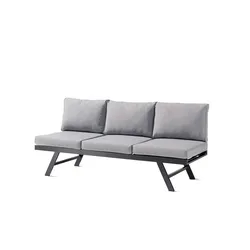 Sieger Loungeliege   ¦ grau ¦ Maße (cm): B: 80 H: 89
