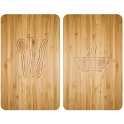 Herdabdeckplattenset LUNCH (BHT 30x4,50x52 cm) - BHT 30x4,50x52 cm