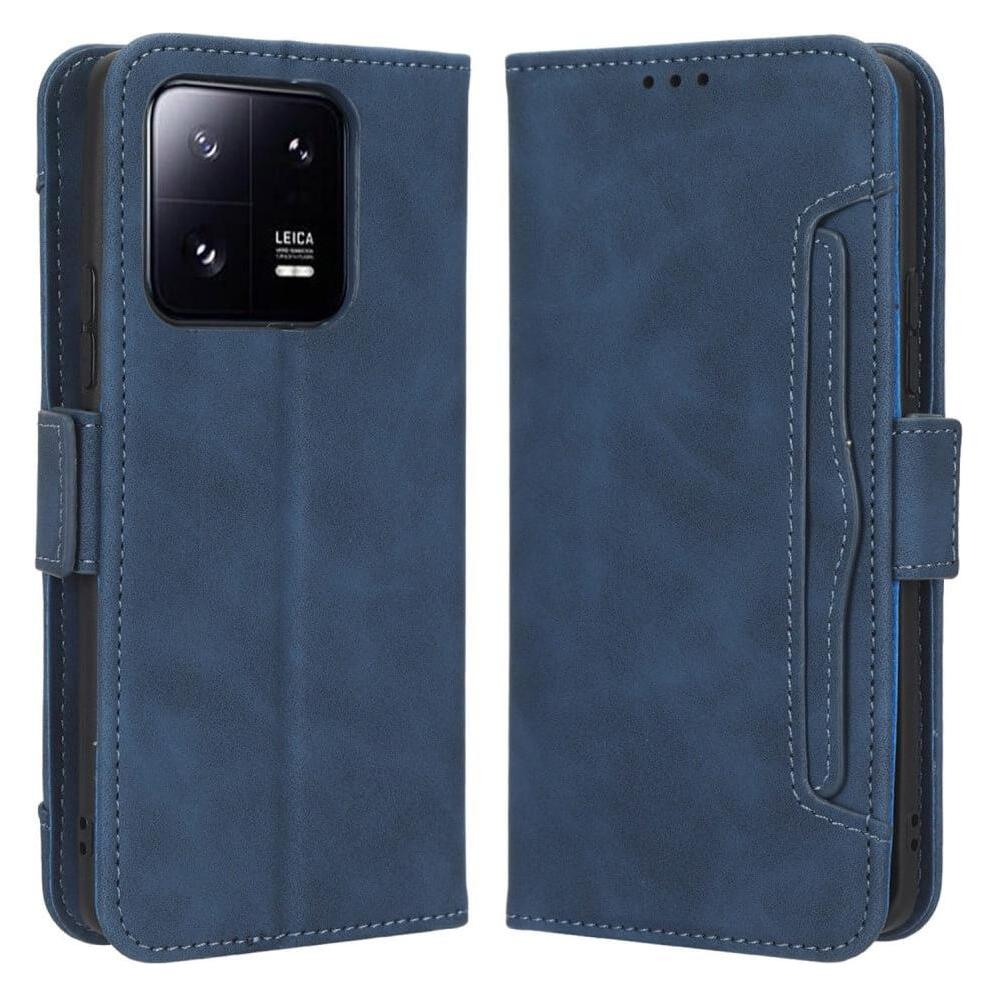 Cover-Discount Xiaomi 13 Pro - Etui mit vielen Kartenfächer blau (Xiaomi 13 Pro) (660127167B)