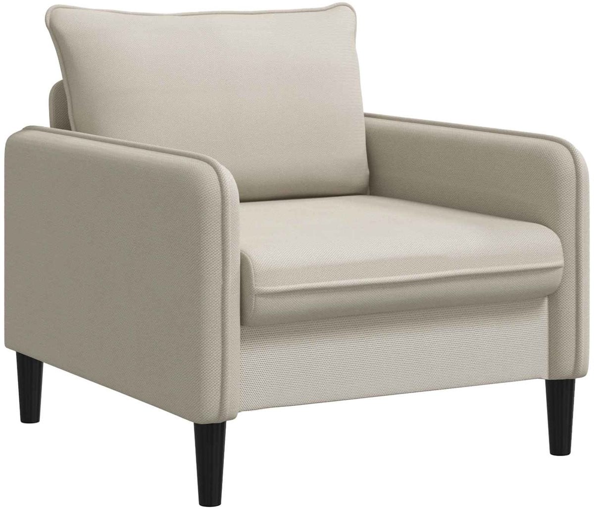 vidaXL XL Loungefauteuil - Havermout - Fluweel