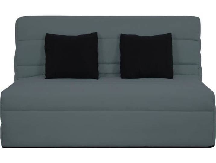 DUNLOPILLO Banquette BZ 2 places - Gris - RÊVEUR
