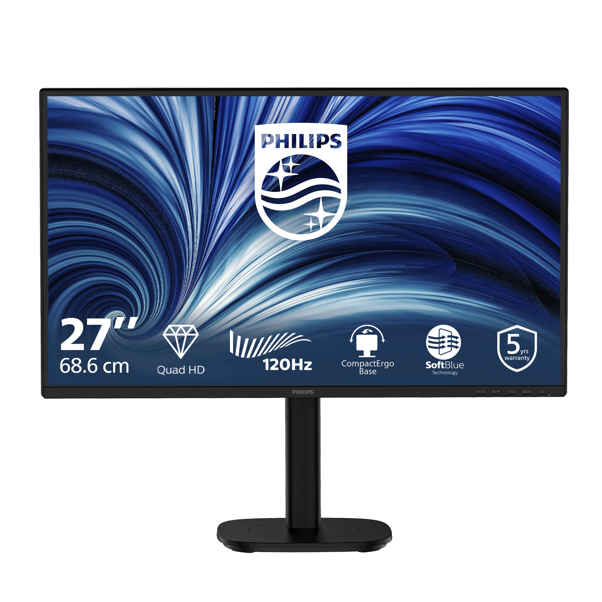 Philips 27B2N3500 68,6cm/27" WQHD IPS 16:9 120Hz Monitor
