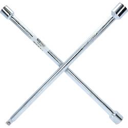 Radkreuzschlüssel f.PKW,1/2x17x19x21mm KS Tools 518.1153
