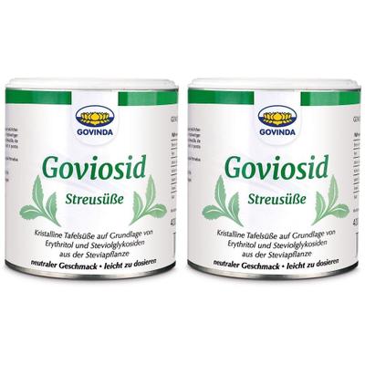 Govinda Goviosid Streusüße x2 2x400 g Pulver