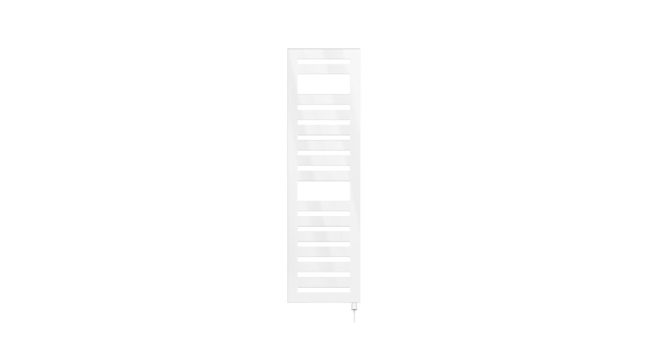 Zehnder Heizkörper Metropolitan Spa, 1353 x 500 mm, Grey Aluminium, elektrisch IHD, ZM2D1250A300020 ZM2D1250A300020