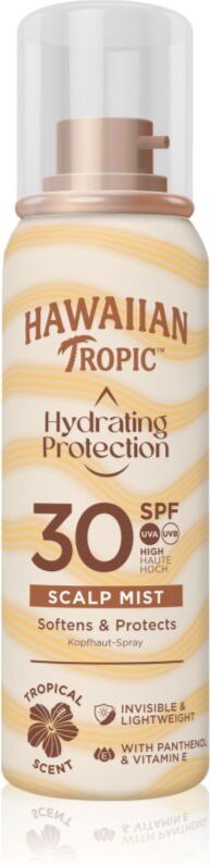 Hawaiian Tropic Hydrating Protection Scalp Mist brume protectrice pour cheveux SPF 30 60 ml