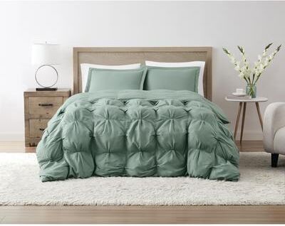 Truly Soft Oversized Puffer 3 Piece Comforter Set