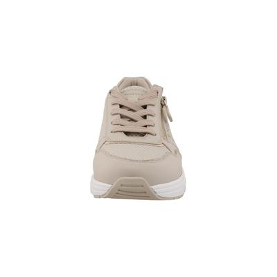 Sneaker TOM TAILOR "Tom Tailor Sneaker Low", Damen, Gr. 36, beige (sand), Polyurethan, Schuhe Sneaker