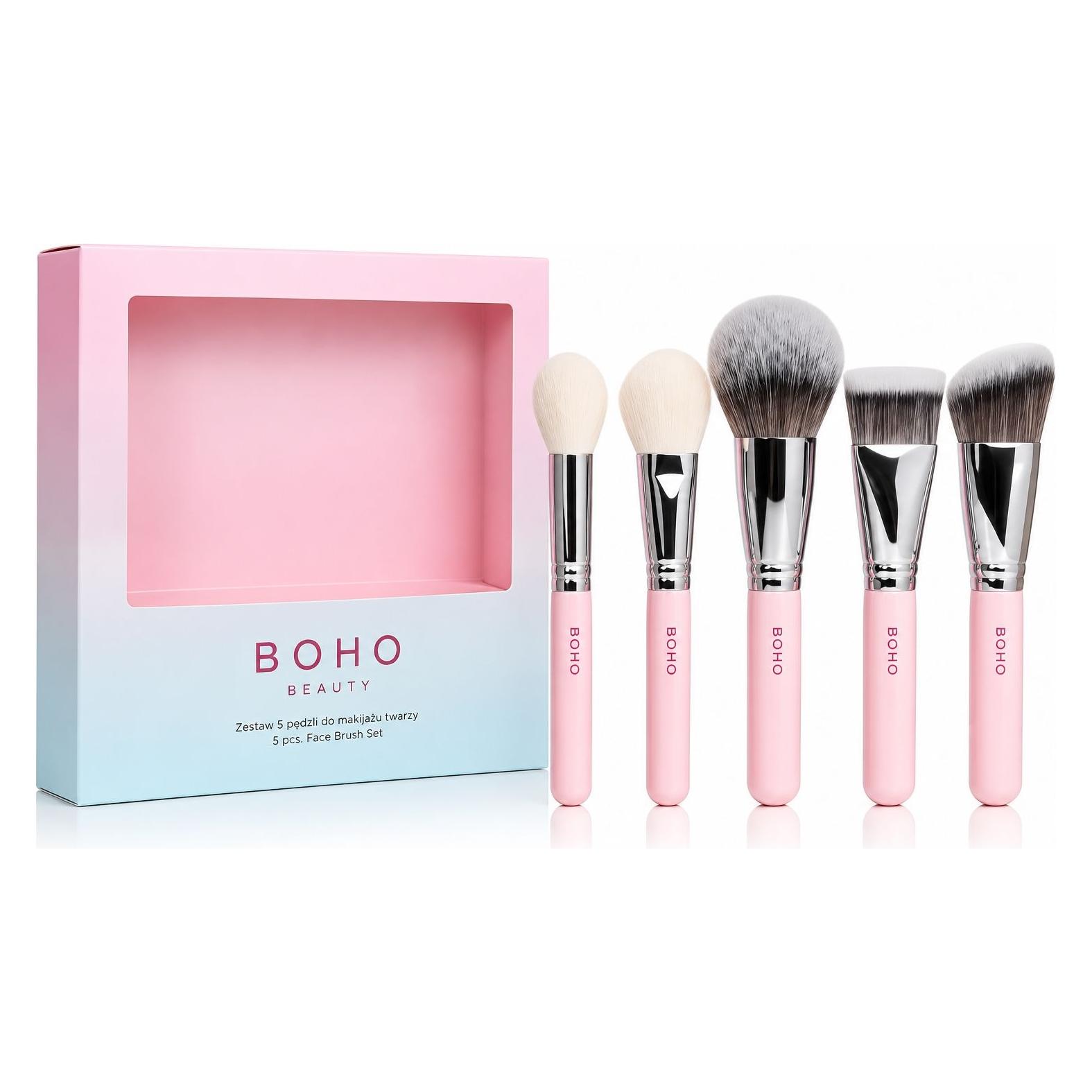 MAC Jeans MAC Boho Love Color Set Of 5 Face Brushes (Set) (5904139441800)