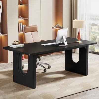 BLUEBELL 70.9-Inch Large Executive Desk, Modern Simple Office Computer Desk