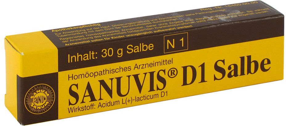 Sanuvis D1 Salbe 30g