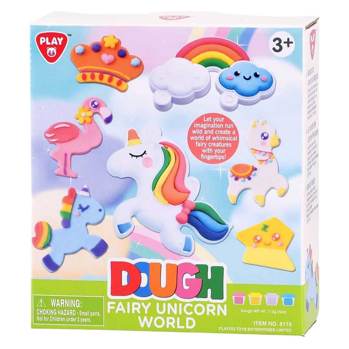 PlayGo Märchenhaftes Einhorn-Ton-Set - 4 Tontöpfe (65836868)