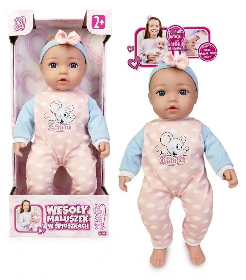Lalka Natalia functionele pop, 43 cm