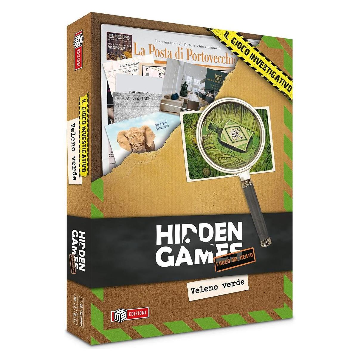Magic Store 115583 - - HIDDEN GAMES - VELENO VERDE (Italienisch, 1 - 6 Spieler) (137270)