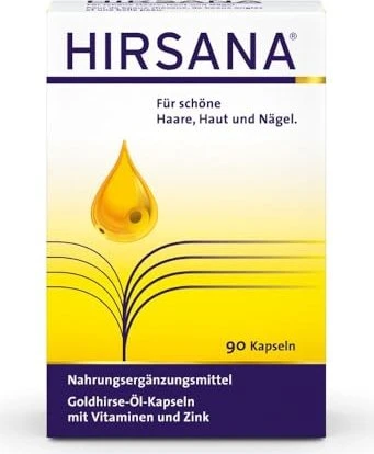 Hirsana Goldhirse Öl Kapseln 90 St