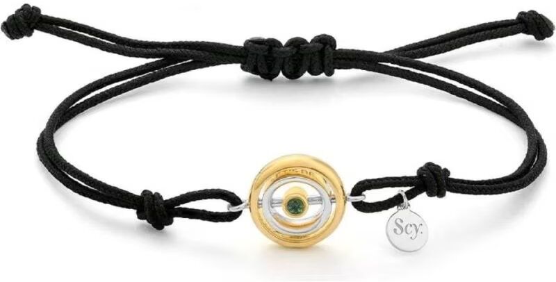 Pulsera Ajustable Secrecy B3726cdaww000 Con Abalorio Central 18cm Mujer