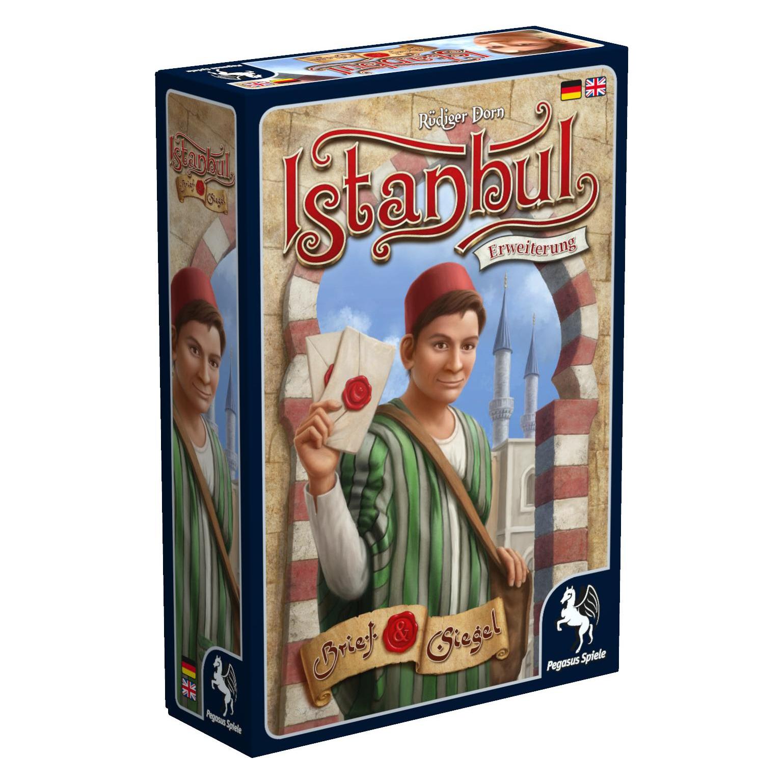 Pegasus Istanbul Brief und Siegel, d Erweiterung, ab 10 Jahren, das Grundspiel wird benötigt (Deutsch, Englisch, 2 - 5 Spieler) (55117G)