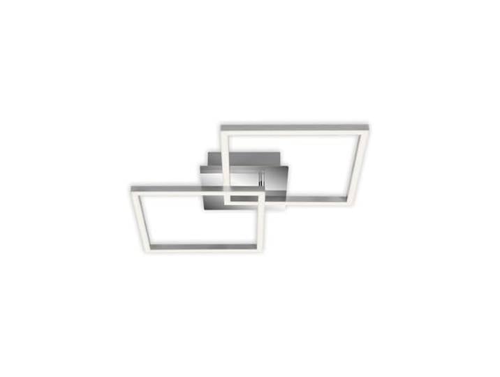 Briloner Leuchten 3210-018 LED orientable\, plafonnier à Gradation\, 24 Watt\, 1.800 Lumen\, 3.000 Kelvin\, Couleur Chrome-Argent\, W 620 x 368 x 73 mm (L x B x H)