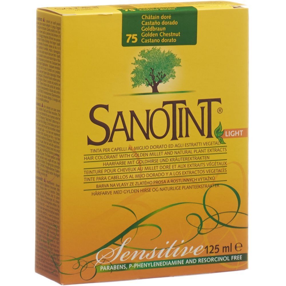 Sanotint Sensitive Haarfarbe 75 goldbraun 125 ml Sonstige