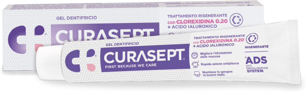 Curasept Gel Dentifricio Ads Dna Trattamento Rigenerante 75 ml