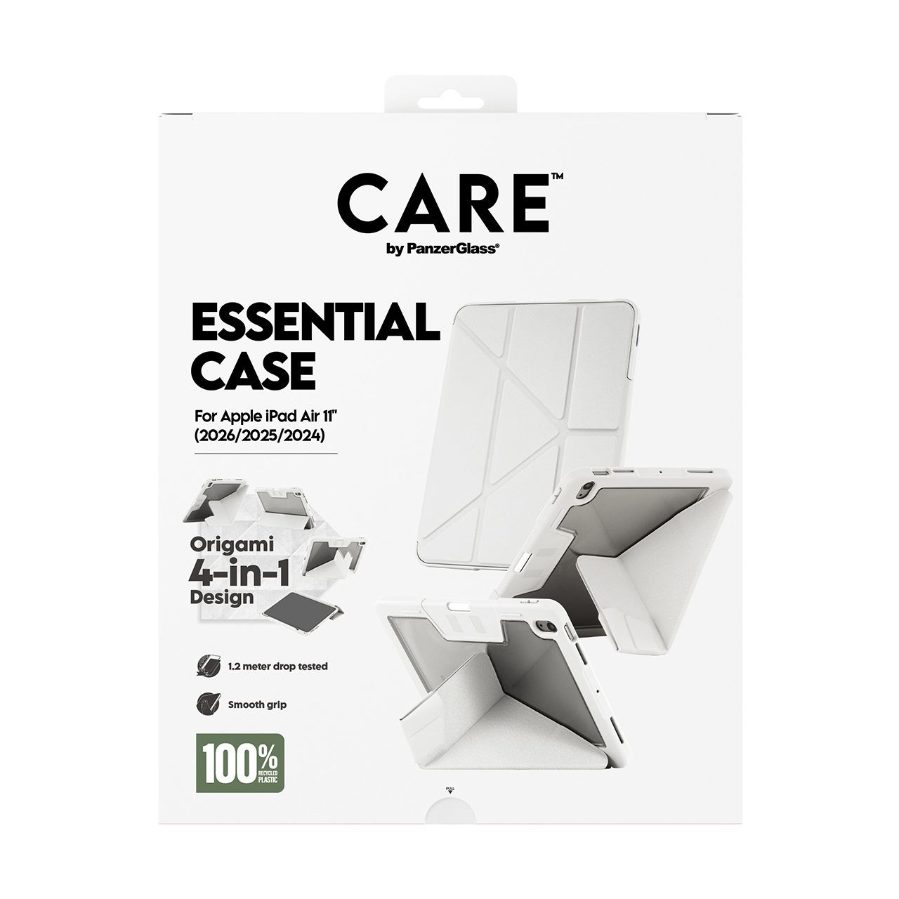 PanzerGlass CARE TPU Essential Case light grey iPad Air 11" (2024-2026)