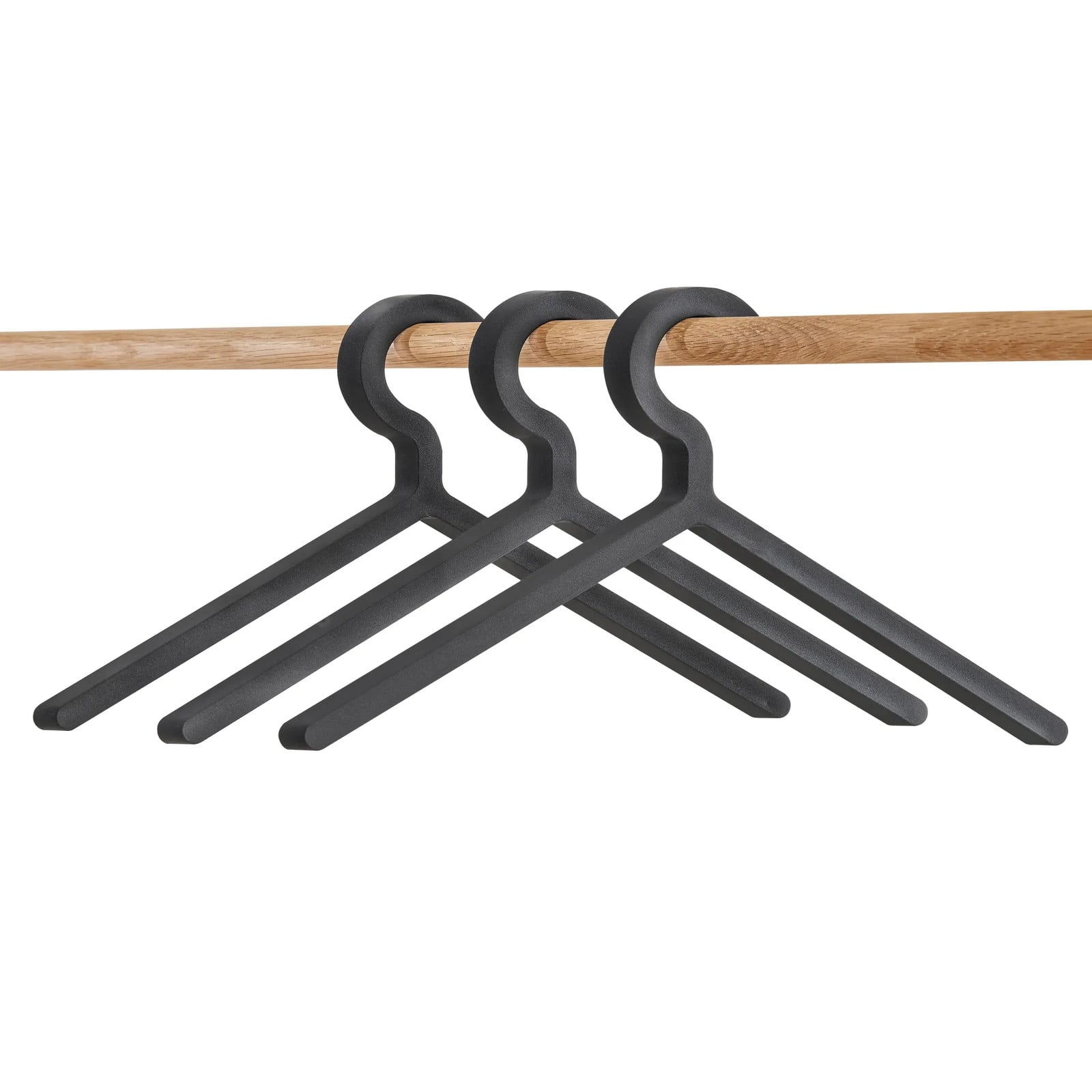 Woud Illusion hanger 3-pack zwart