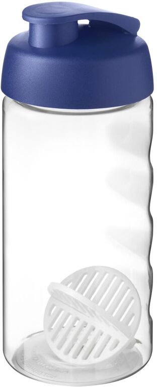 Bouteille shaker H2O Active® Bop 500 ml bleu