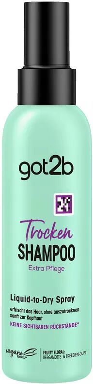 Got2B - Trockenshampoo Extra Pflege, Liquid-to-Dry Spray, 150  ml
