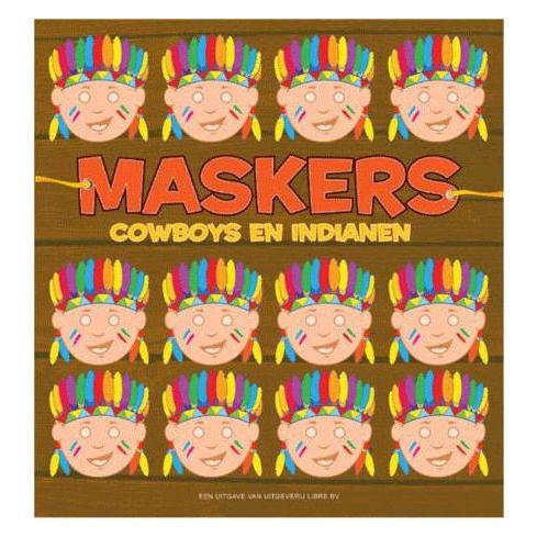 Central Books Masken: Cowboys und Indianer (62806626)