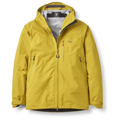 Rab - Firewall Mountain Jacket - Regenjacke Gr L gelb