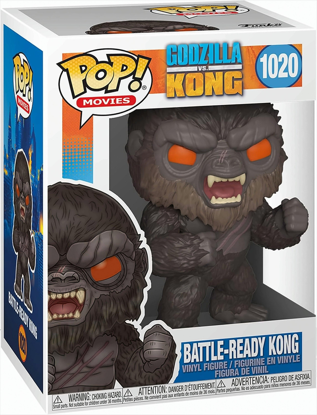 Funko Pop! Godzilla vs. Kong Battle-Ready Kong 1020 Vinyl figuur
