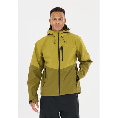 Softshelljacke WHISTLER "Rodney V2", Herren, Gr. S, grün (limette), 100% Polyester, mehrfarbig, unifarben, normal, ohne Ausschnitt, Jacken Softshelljacke, in atmungsaktiver Qualität