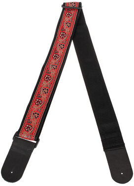 Thomann Bollywood Strap Red & Gold Rouge