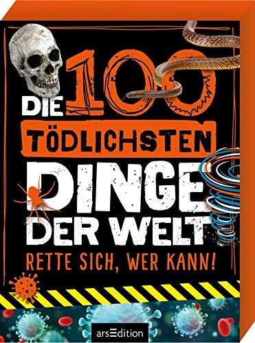 Anna Claybourne - Die 100 tödlichsten Dinge der Welt: Rette sich, wer kann! - Preis vom 05.10.2026 03:47:11 h