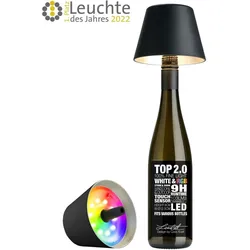 Akkuleuchte "Top 2.0" Schwarz