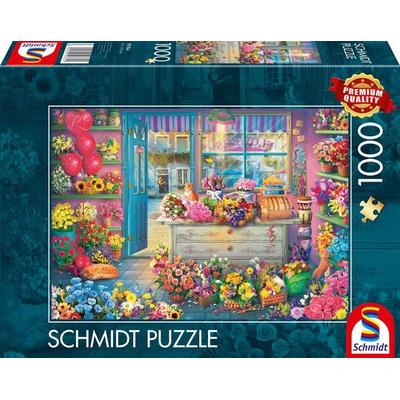 Bunter Blumenladen