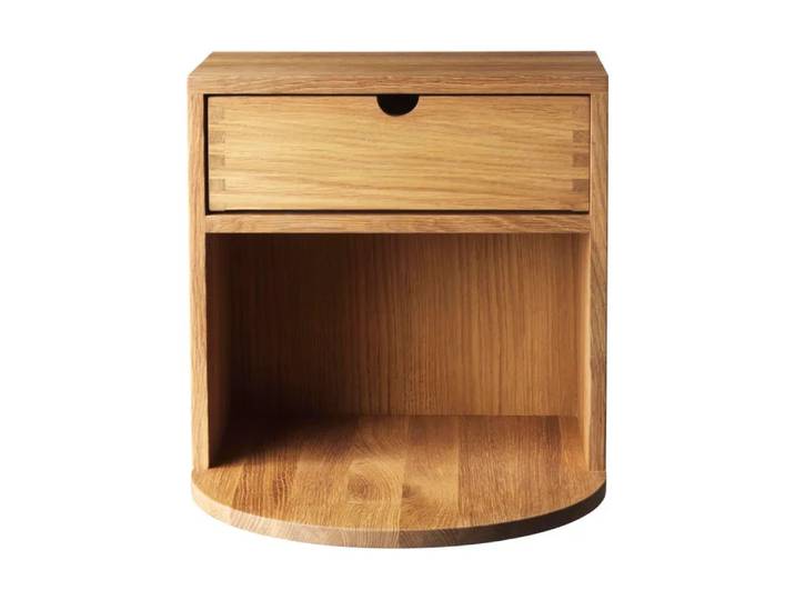 FDB Møbler Armoire murale B99 Radius Oak nature oiled