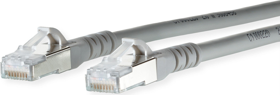 Metz Connect Patchkabel Cat.6A, AWG 26, LSOH, grijs, 4 meter