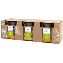 Würzöl - Kokos Trio Glas 3x100g