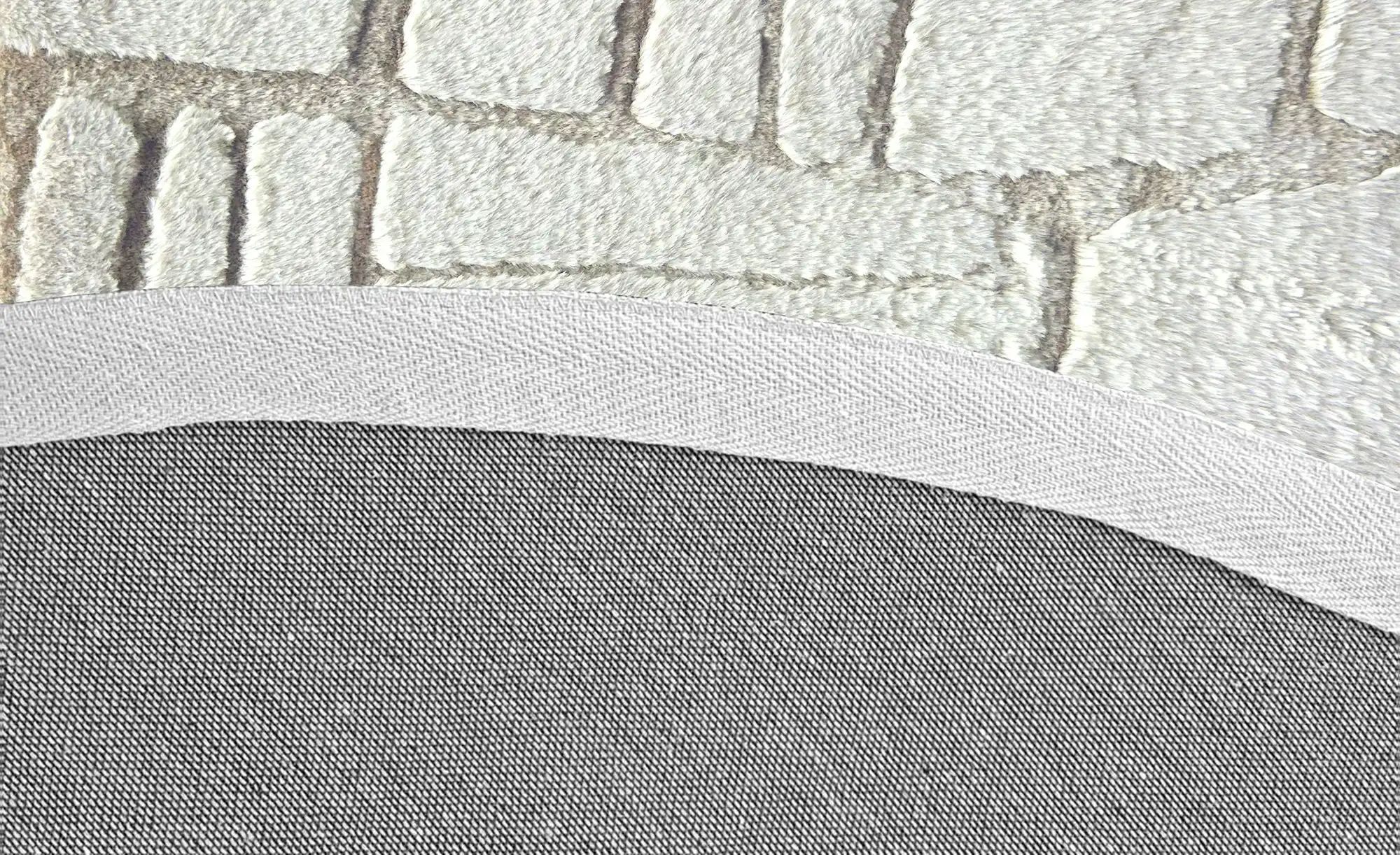 como Hochflorteppich  Stone Soft ¦ beige ¦ Synthetische Fasern Ø: 160