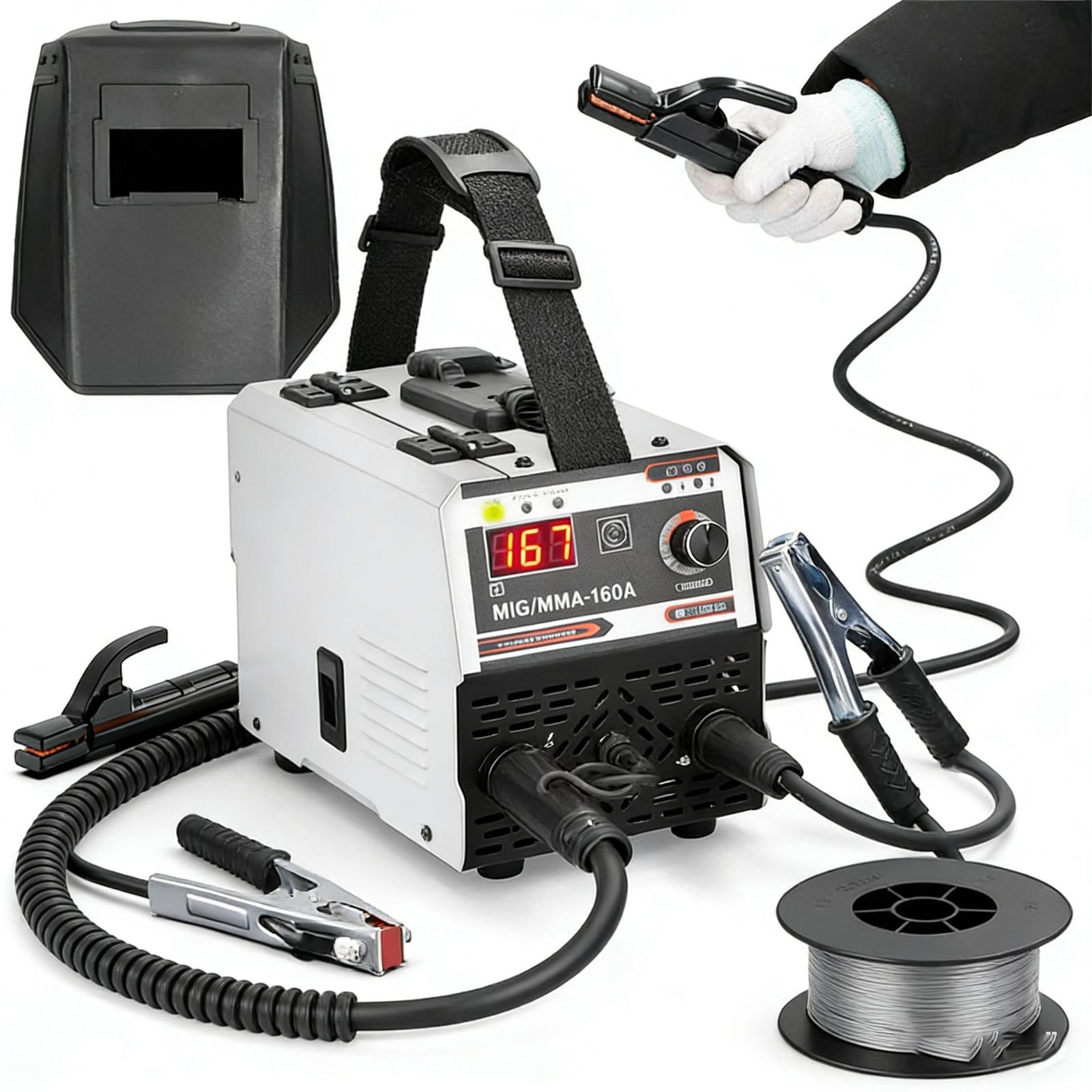 Selius Lasapparaat MMA-160A - 160 W Vermogen - Handmatig Lassen