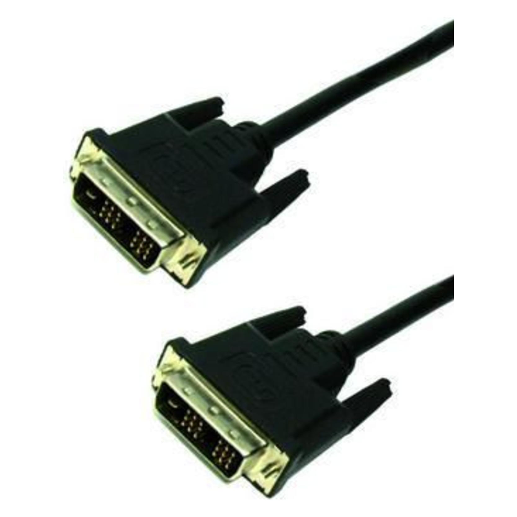 MediaRange Kabelis DVI-I - DVI-I 3m schwarz (MRCS130) (3 m) (MRCS130)