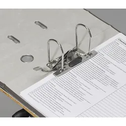 bene Ordner Rückenbreite 8 cm DIN A4 Kunststoff braun