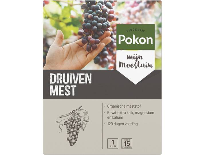 Pokon Druiven Mest - 1kg - Meststof - 120 dagen voeding