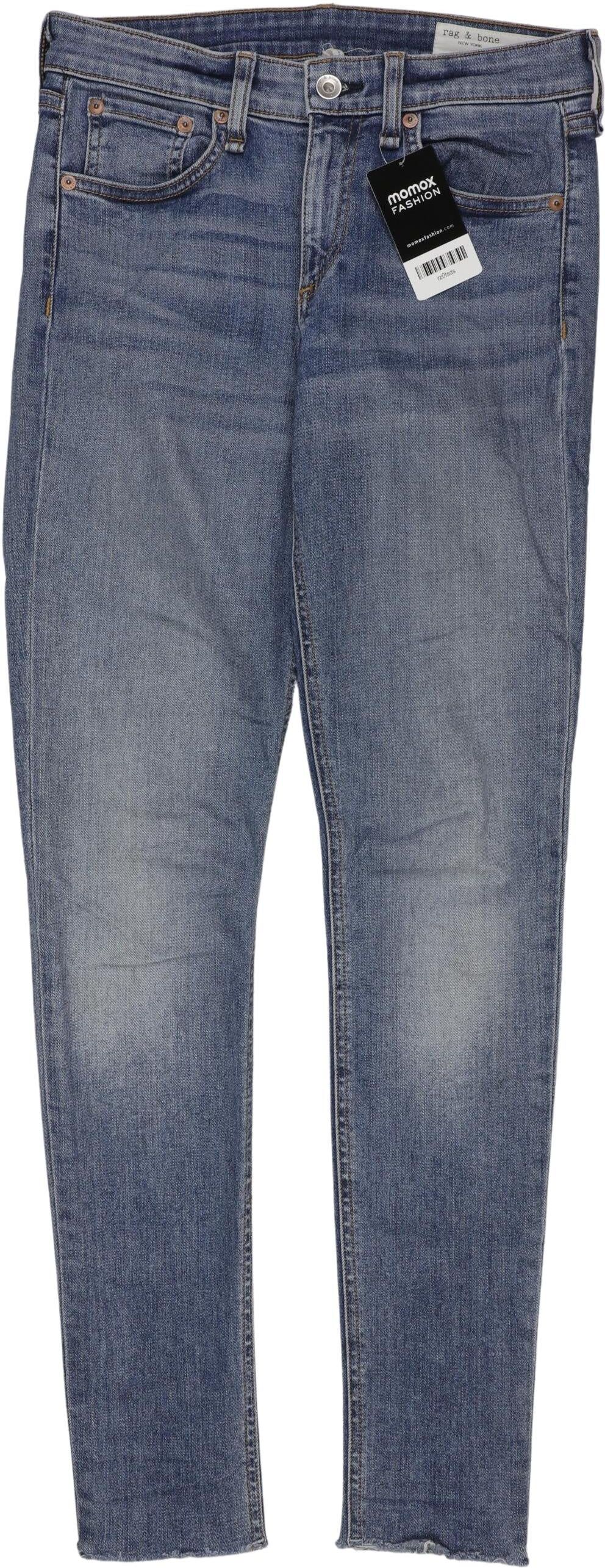 rag & bone Damen Jeans, Blau, Gr. W25, Baumwolle - Second Hand