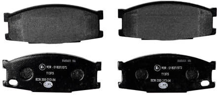 HELLA 8DB 355 010-561 Brake pad set